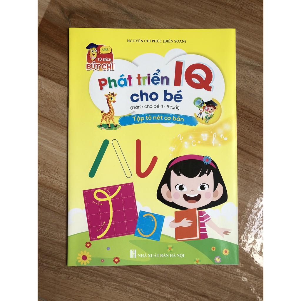 Sách - Phát Triển IQ Cho Bé 4 đến 5 tuổi (Combo 8 quyển)