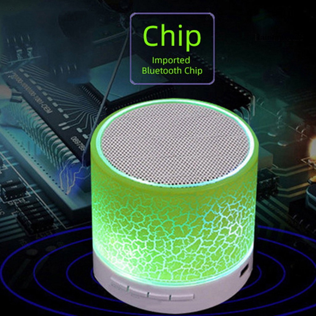 Loa Bluetooth A9 Âm Thanh Siêu Trầm Có Đèn LED Và Hỗ Trợ Khe Cắm Thẻ Nhớ TF