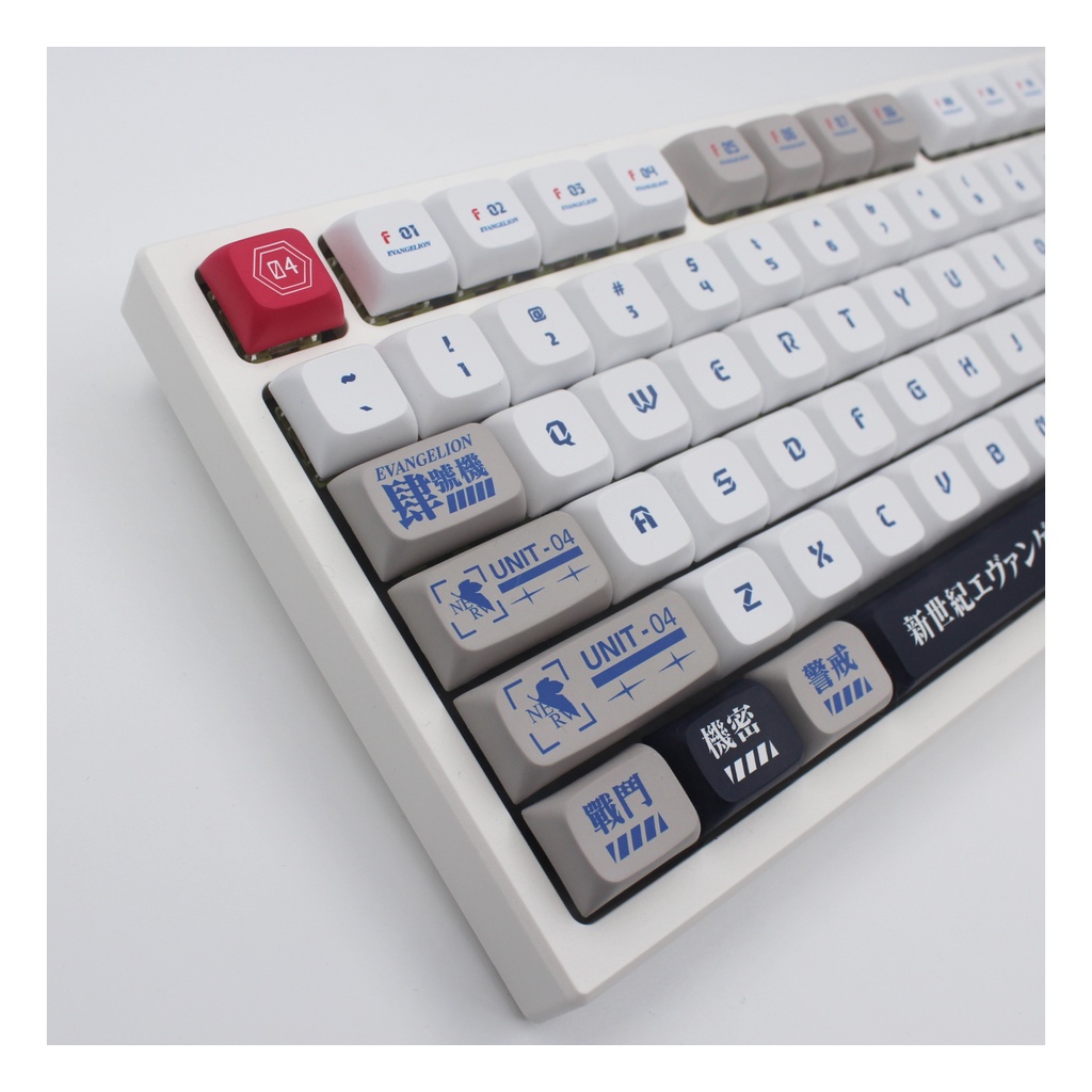 EVA-04 Keycaps XDA Hồ sơ EVANGELION Chủ đề Anime PBT DYE SUB Bàn phím cơ Keycaps