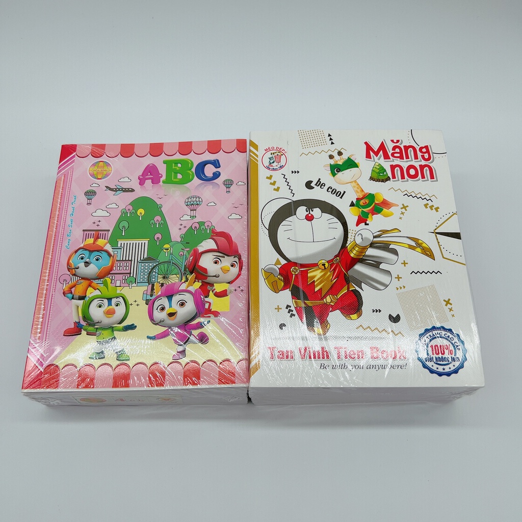 Tập học sinh 96 trang, combo 5 quyển tập ABC Hòa Bình 96 trang - 4 ô ly
