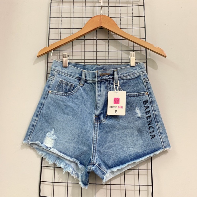 quần ngố bò hoạ tiết hót hít