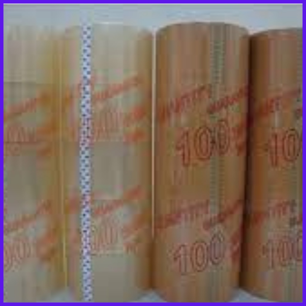 BĂNG KEO TRONG, ĐỤC 100-200YARD, 1 CÂY GỒM 6 CUỘN, NẶNG 1,2KG-1,8KG