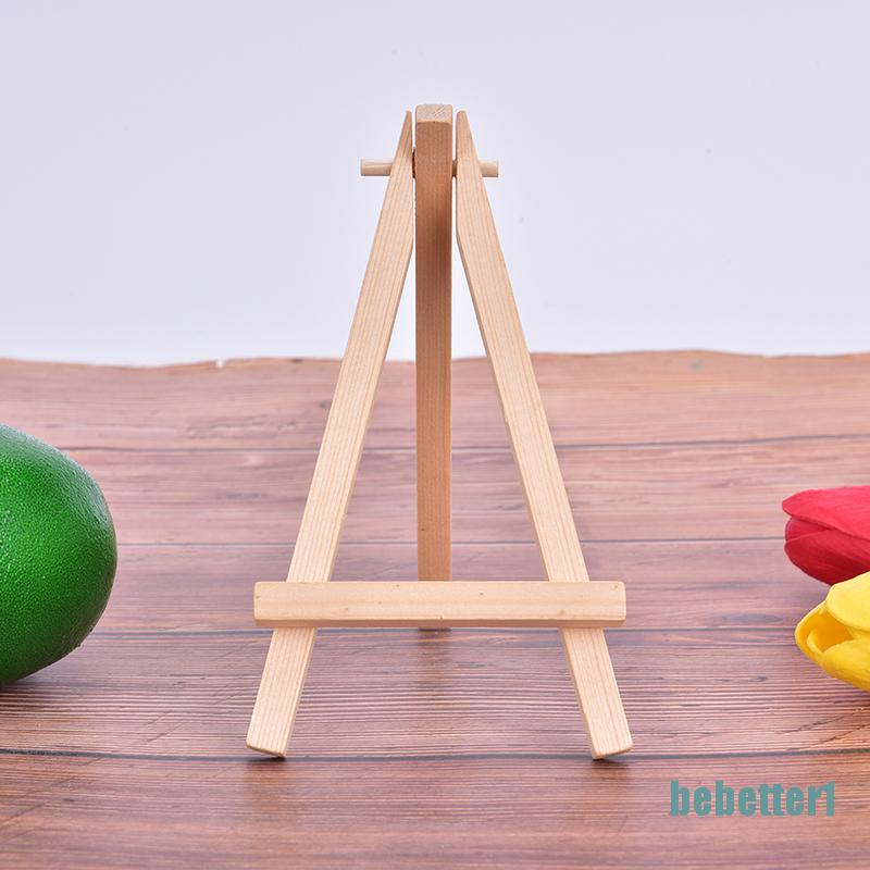 Khung Tranh Bằng Gỗ + Giá Đỡ mini 10Cmx10Cm Dành Cho Trẻ Em