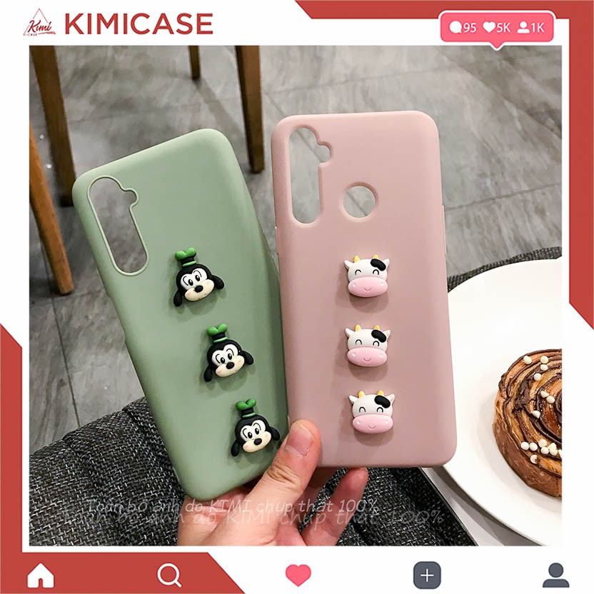 ỐP OPPO REALME 5 / 5S / 5I / 6I , REALME 5 Pro / REALME Q , REALME C3 / C3i STICKER KUTE