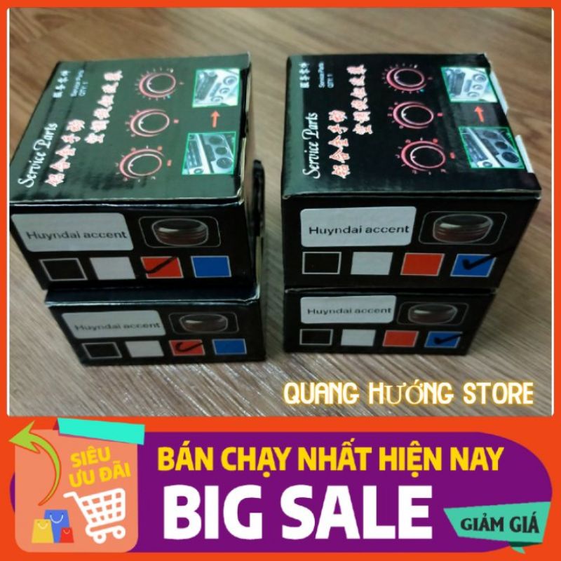 Núm điều hòa Huyndai accent 2018-2021 màu xanh