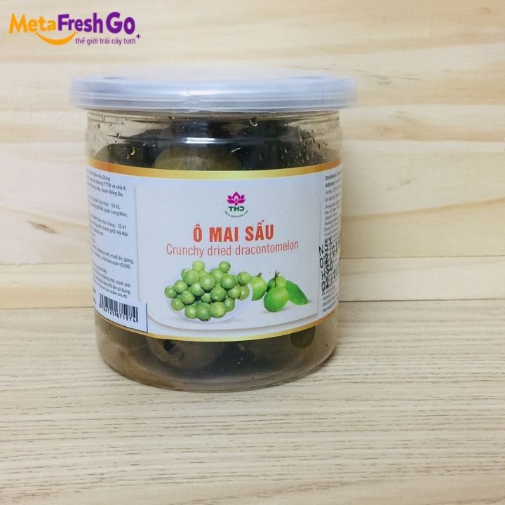 Ô Mai Sấu Bao Tử Giòn Chua Ngọt Đặc Biệt Hũ 250g | Meta Freshgo