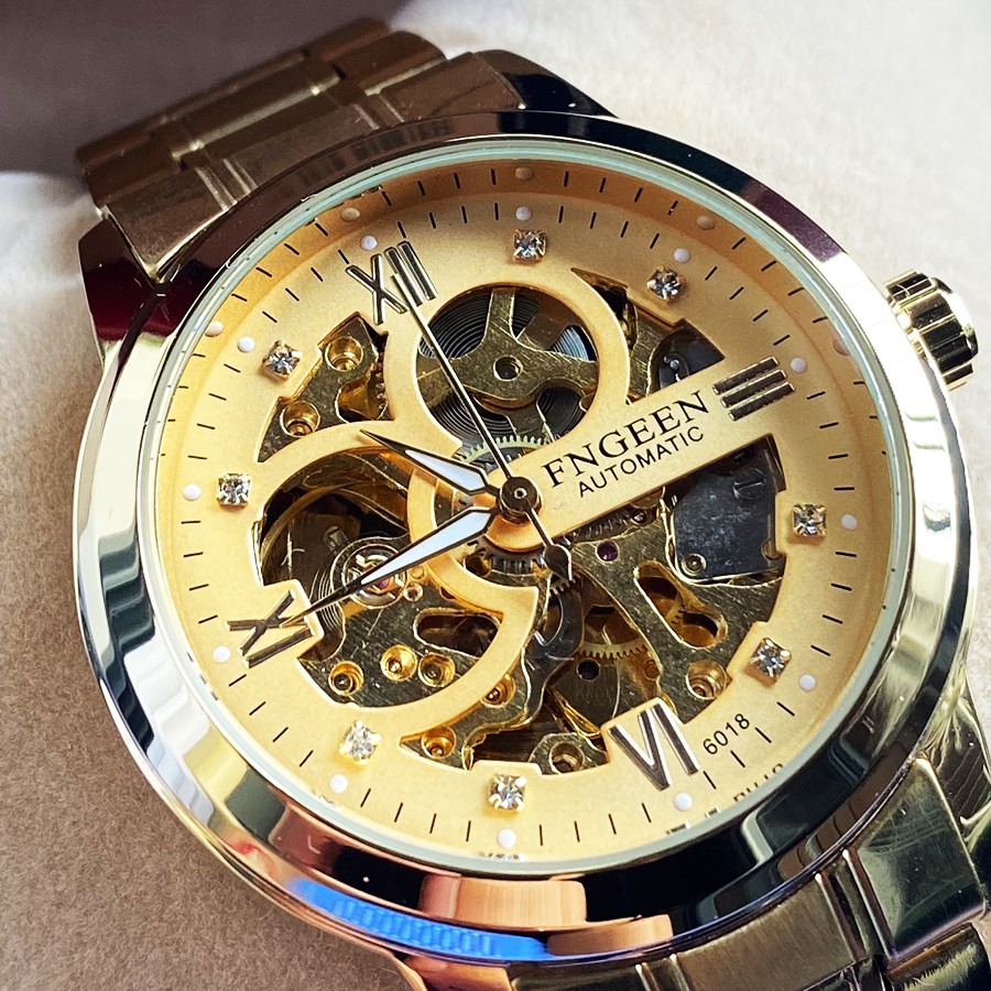 Đồng Hồ Cơ Lộ Máy Nam FNGEEN - 60118 | BigBuy360 - bigbuy360.vn