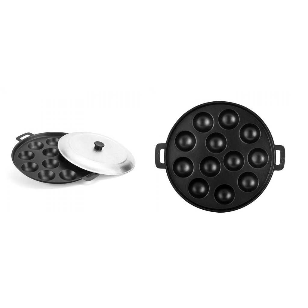 Dụng cụ Khuôn đổ bánh khọt 12 lỗ,BÁNH CĂN 12 LỖ chống dính cho gia đình cao cấp
