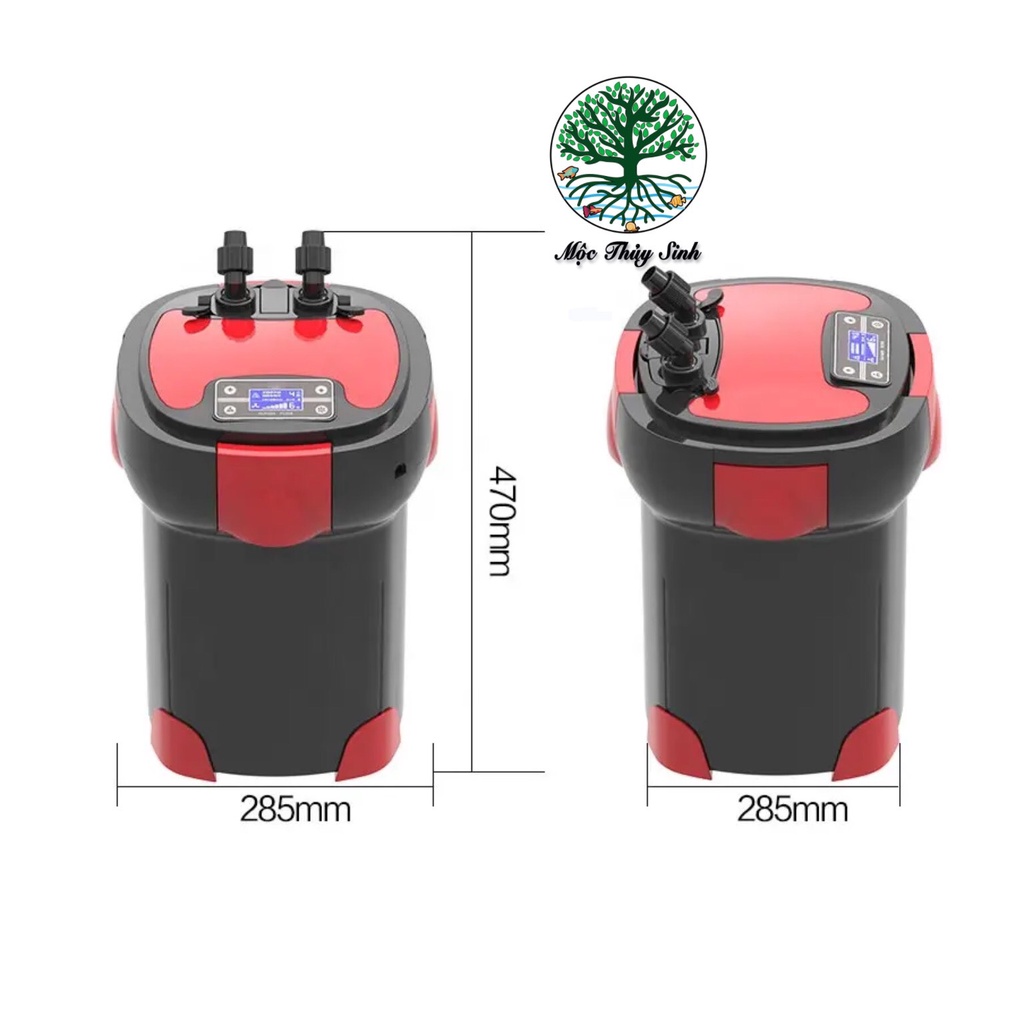 LỌC THÙNG ZW3000 TÍCH HỢP UV PHIÊN BẢN NÂNG CẤP TỪ HW3000 - CHUYÊN LỌC BỤI NUÔI VI SINH TRONG NƯỚC CHO HỒ CÁ THUỶ SINH