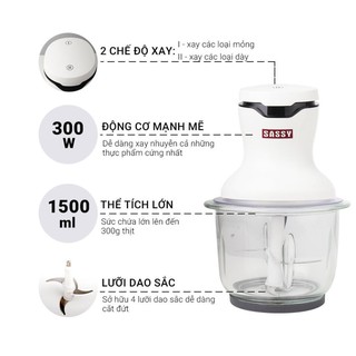 Máy xay thịt Sassy HR-618