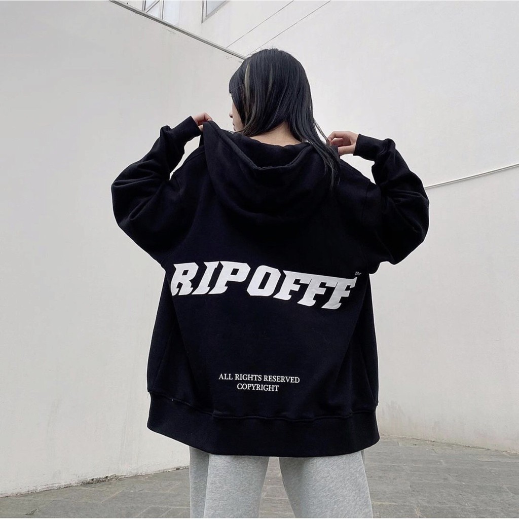 Áo KHOÁC Hoodie RIPO và Ulzzang Unisex 1hitshop | BigBuy360 - bigbuy360.vn