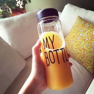 BÌNH ĐỰNG NƯỚC THỦY TINH MYBOTTLE 500ML