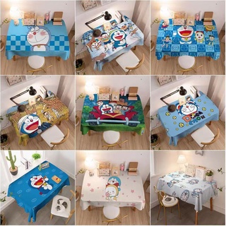 Khăn trải bàn cà phê in hoạt hình doraemon kiểu nhật bản dễ thương
