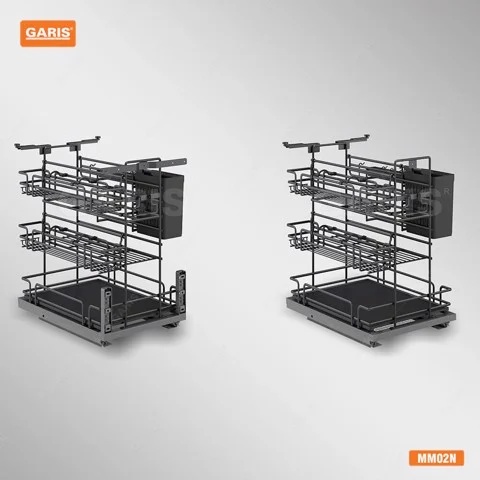 Giá dao thớt, gia vị, chai lọ Garis mẫu mới 2021