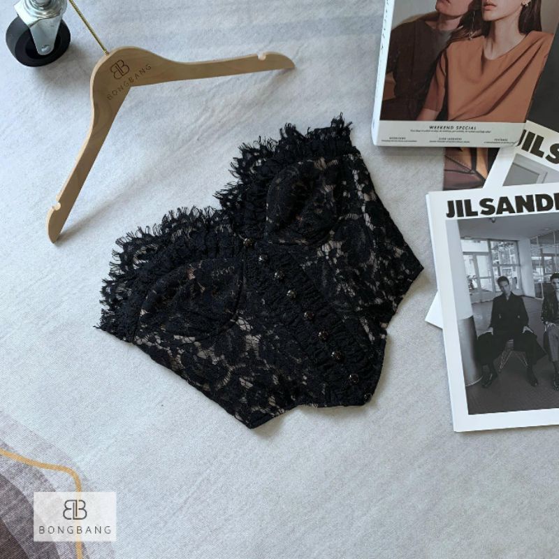 Áo cúp ren bra cao cấp kèm hình thât