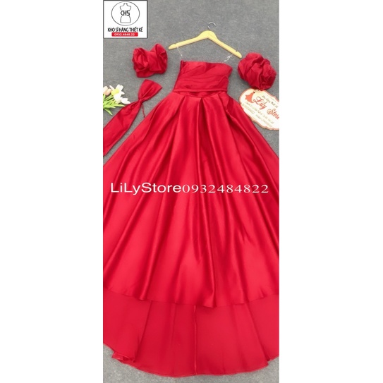 ĐẦM CÚP XOÈ 360 MẶC CƯỚI BIẾN HOÁ 3 KIỂU SIZE S M L XL ẢNH VÀ VIDEO CHỦ SHOP TỤW CHỤP 1000%