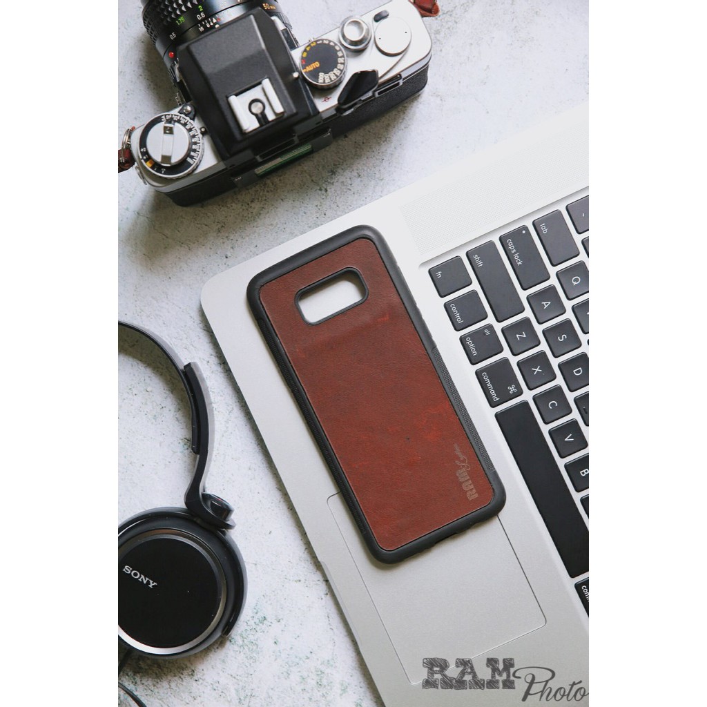 Ốp Lưng Da Bò Chống Sốc Cho Samsung Note 8 RAM Leather