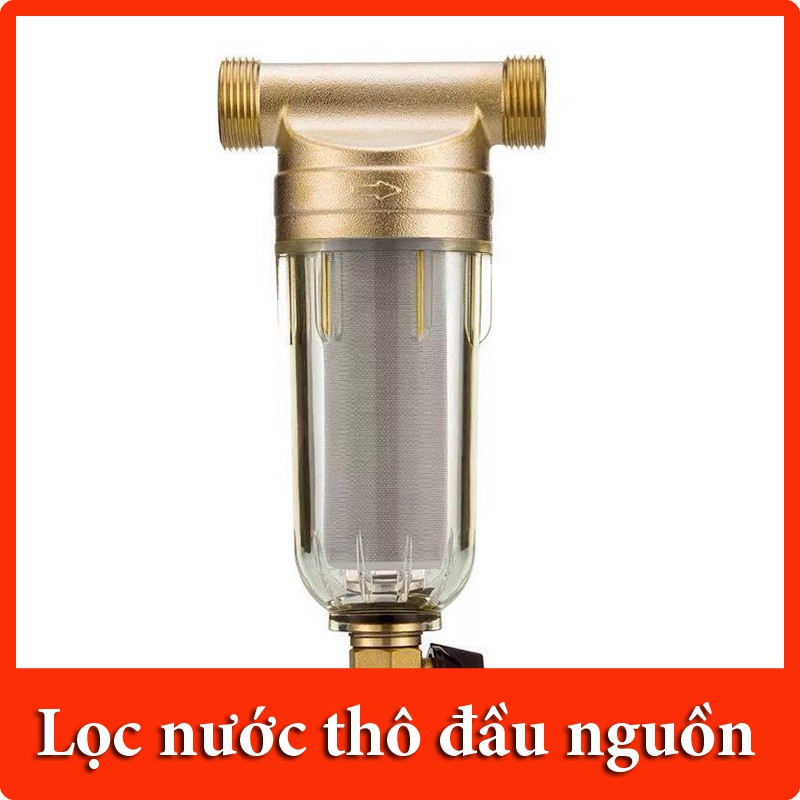 Cốc lọc nước thô đầu nguồn dùng trong lọc tổng sinh hoạt | WebRaoVat - webraovat.net.vn