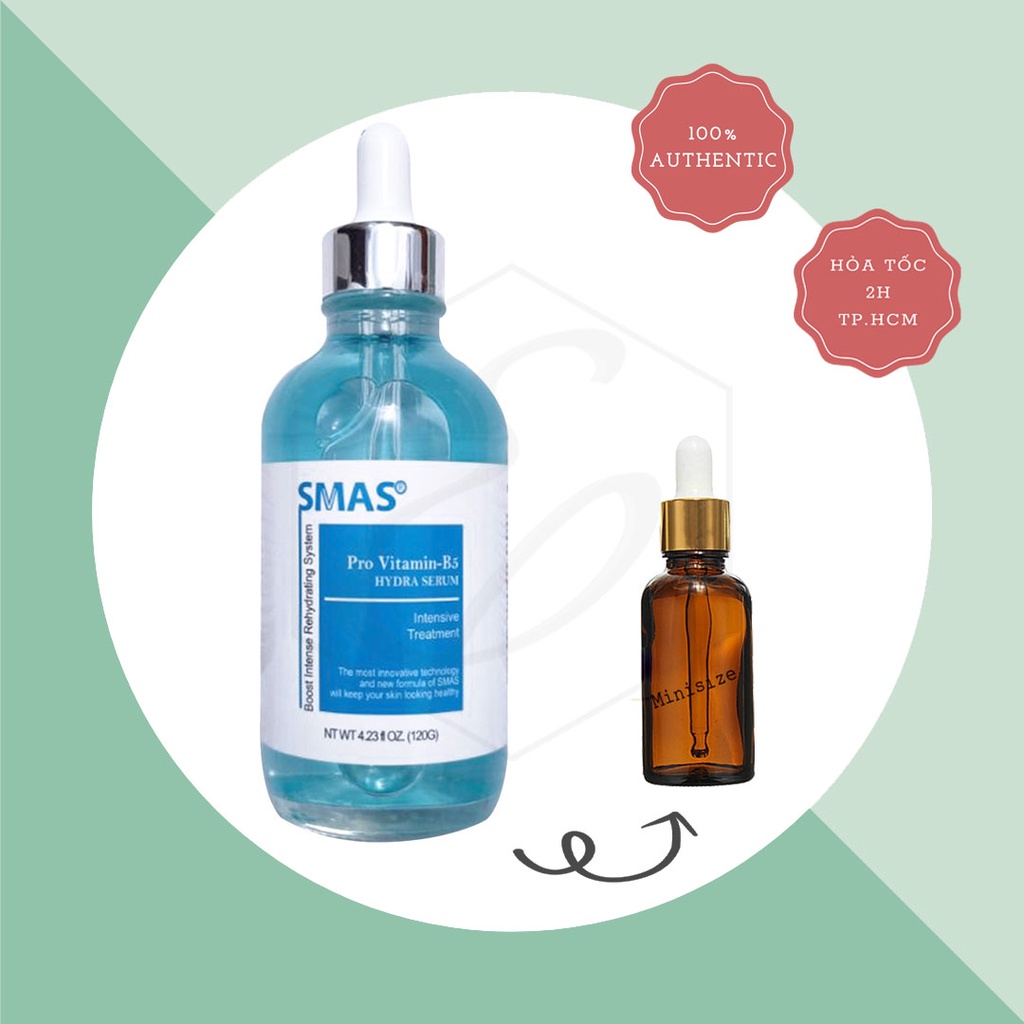 Tinh chất phục, hồi da Smas Pro Vitamin B5 Hydra Serum 120ml