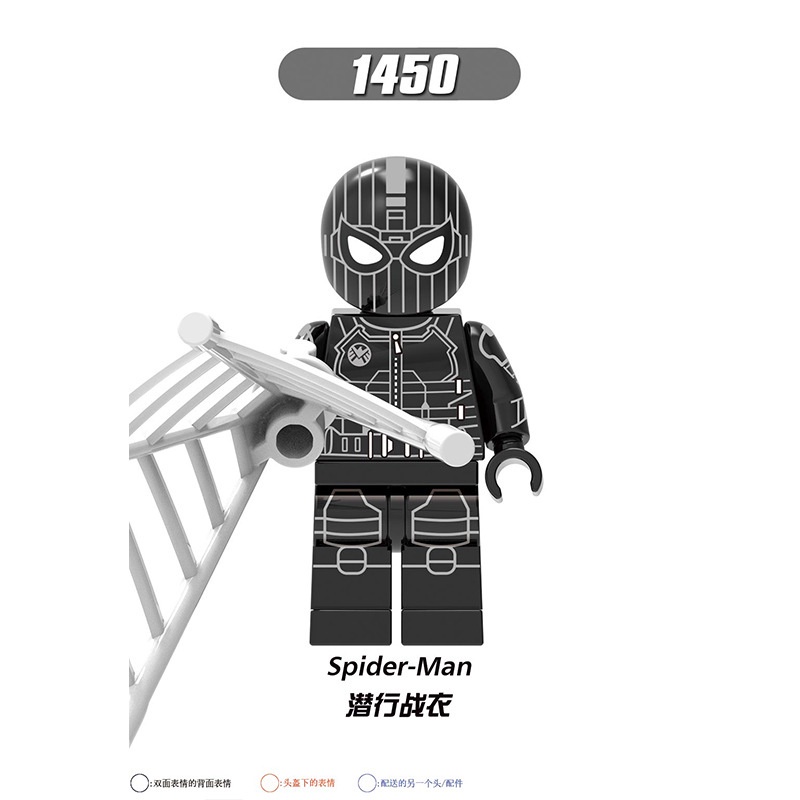 Đồ chơi lego xếp hình người nhện cho bé