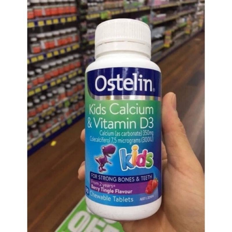 Vitamin D & Calcium Ostelin Kids