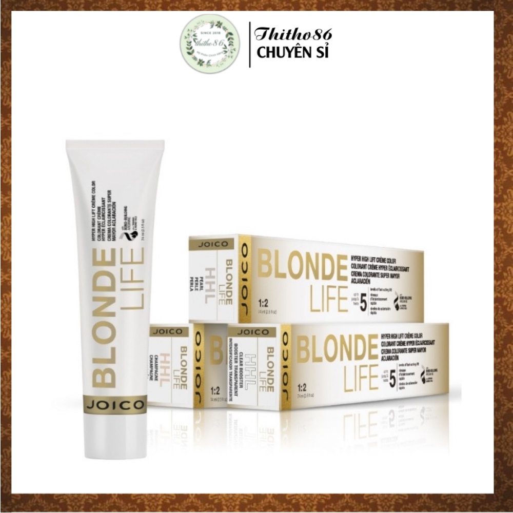 Màu Nhuộm Nâng Tông Cao và Bền Màu JOICO Blonde Life Hyper HHL 74ml