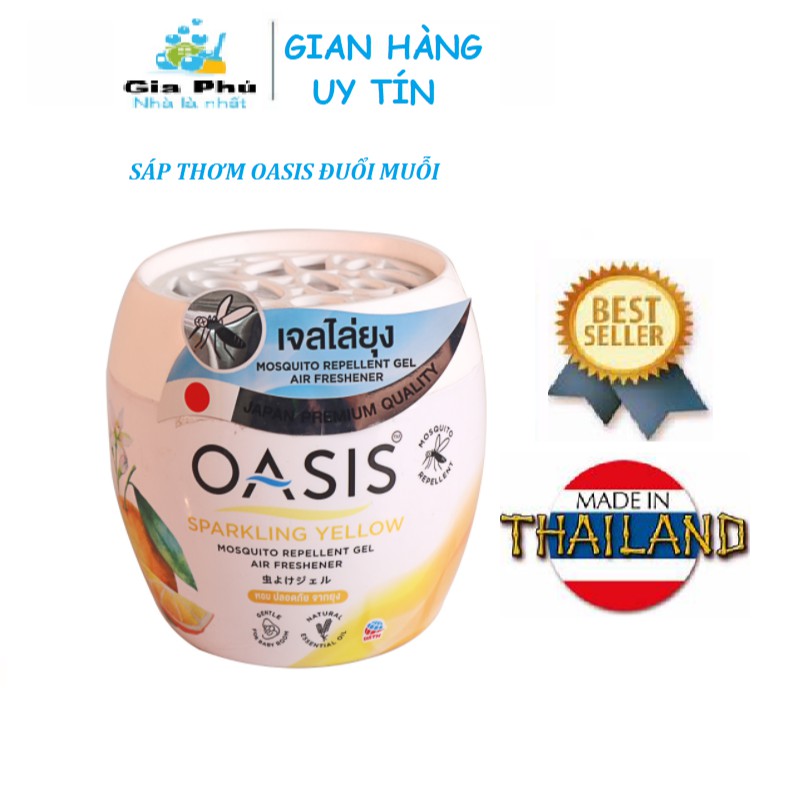 Sáp thơm phòng OASIS 180g ĐUỔI MUỖI ( nhiều mùi )