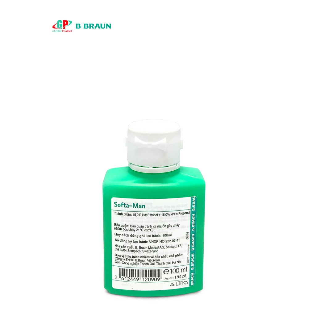 Dung dịch rửa tay, sát khuẩn nhanh Softa-Man 100ml | BigBuy360 - bigbuy360.vn