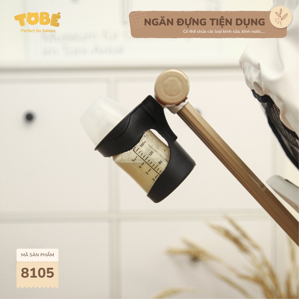 Xe Đẩy Gấp Gọn Rico Tobé Đảo Chiều Có Mái Che, Ghế Ngồi Có Chế Độ Ngả Lưng Cho Bé Từ 6 Tháng Tuổi
