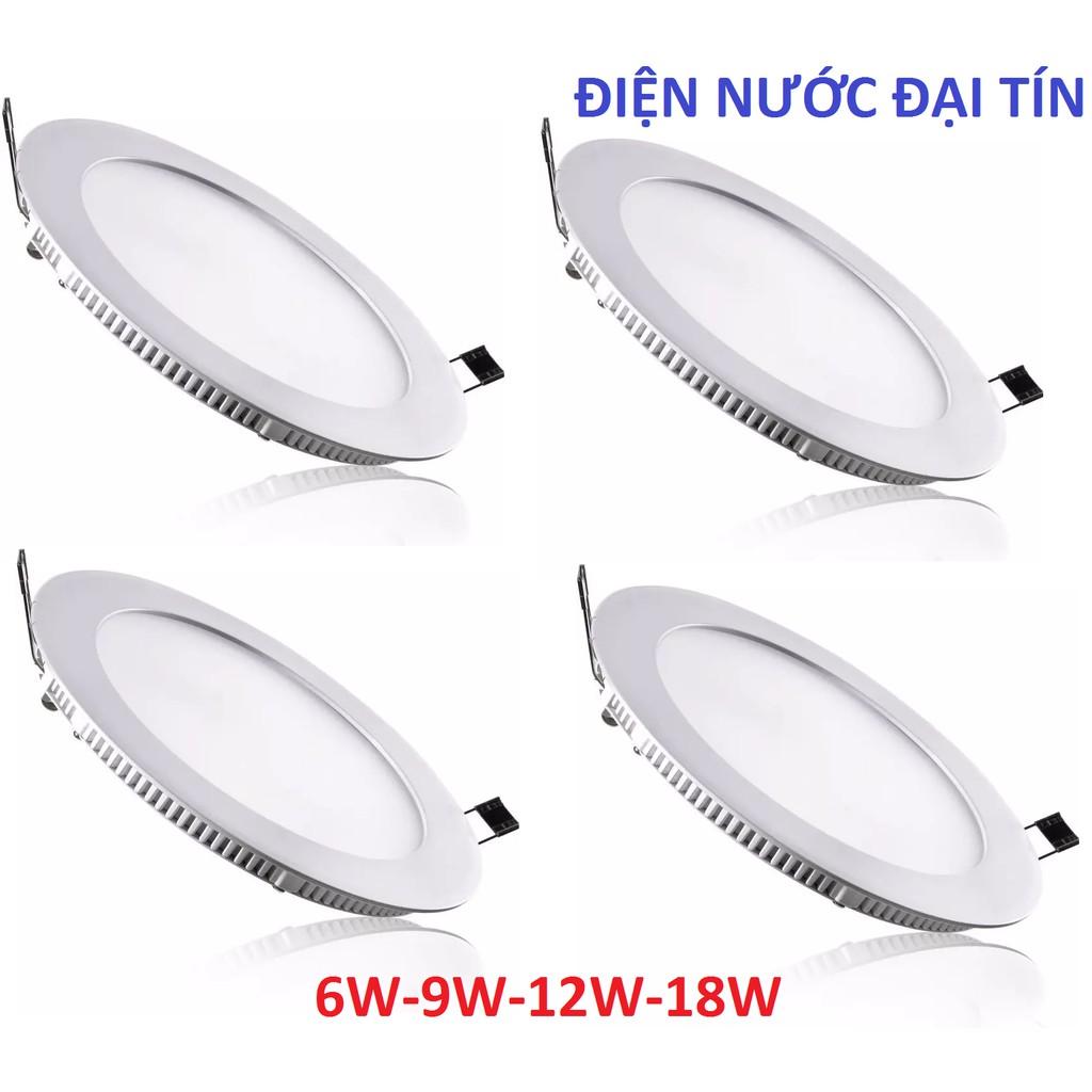 Đèn led Âm Trần Siêu Mỏng 6w,9w,12w,18w SÁNG TRẮNG giá xưởng.GIÁ ĐÃ BAO GỒM DRIVER BH ĐỔI MỚI 18 THÁNG