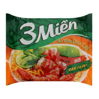 Mì 3 miền chua cay 1 thùng