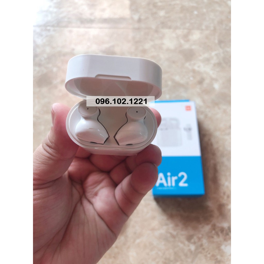 Tai Nghe bluetooth 5.0 Air 2 TWS Tự Động Kết Nối, Siêu Nhẹ, Dùng Cho Cả Android &amp; IOS - Nghe nhạc 4h