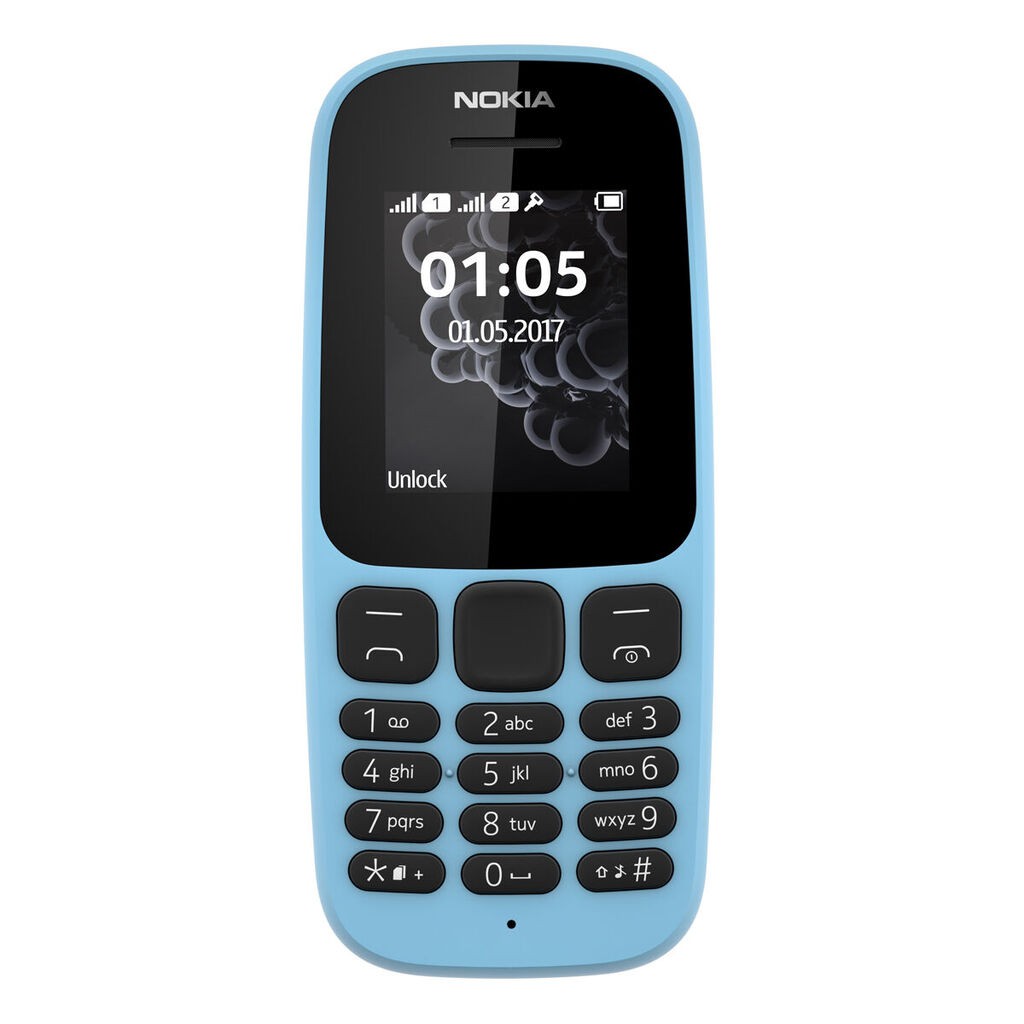 Điện Thoại Nokia 105 2 Sim 2017 - Hàng Chính Hãng