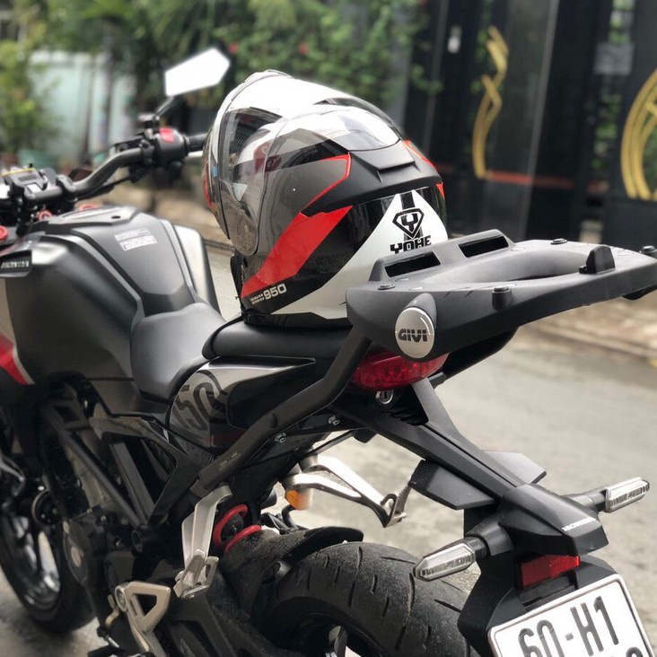 Baga sau Givi SRV CB250R chịu lực cao gắn được thùng sau Givi chính hãng