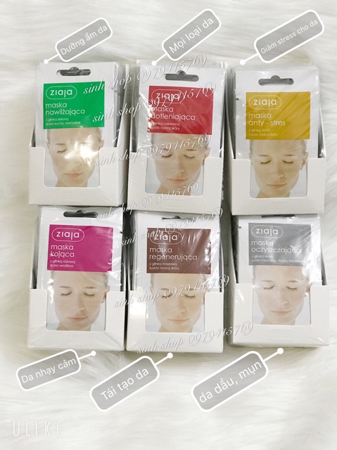 Mặt nạ đất sét đỏ Ziaj balan