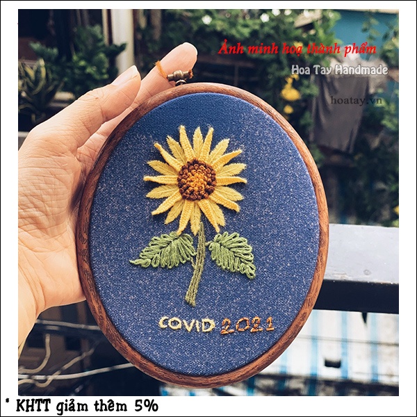 Bộ dụng cụ thêu tay cơ bản cho người mới - CT001