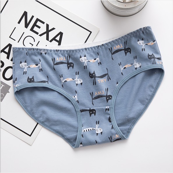 Quần lót nữ 𝐅𝐑𝐄𝐄𝐒𝐈𝐙𝐄 [FREE SHIP + CHE TÊN SẢN PHẨM] Quần lót mềm mềm mịn chất liệu c𝐨tton,thấm hút, co giãn 4 chiều