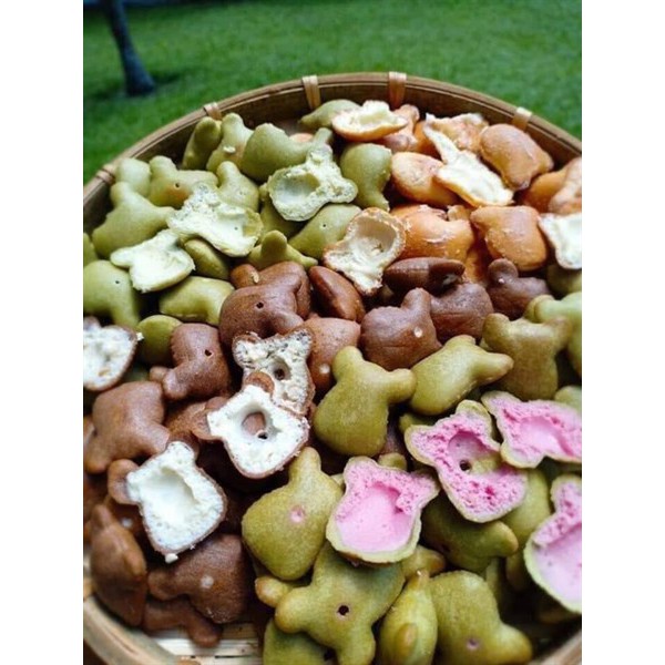 Bánh Gấu Nhân Kem Loại Ngon 500g (Có 3 vị) NCFOOD