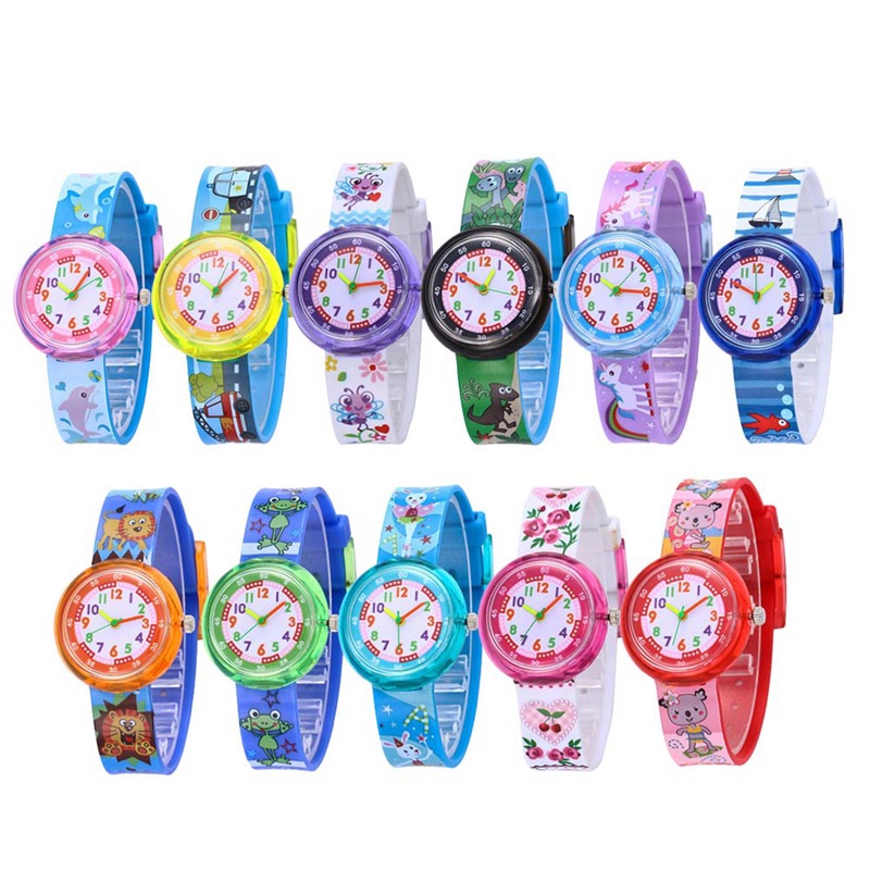 Đồng hồ mặt hình ngựa một sừng dễ thương cho bé gái | BigBuy360 - bigbuy360.vn