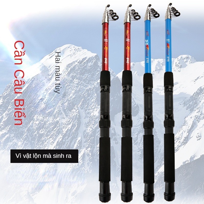 Bộ Cần Câu Cá Mini Máy Giá Rẻ Có Thể Xếp Lại Gọn Gàng Tạo Cho Sự Tiện Lợi Khi Phải Mang đi Xa FRP Đúc Siêu Cứng