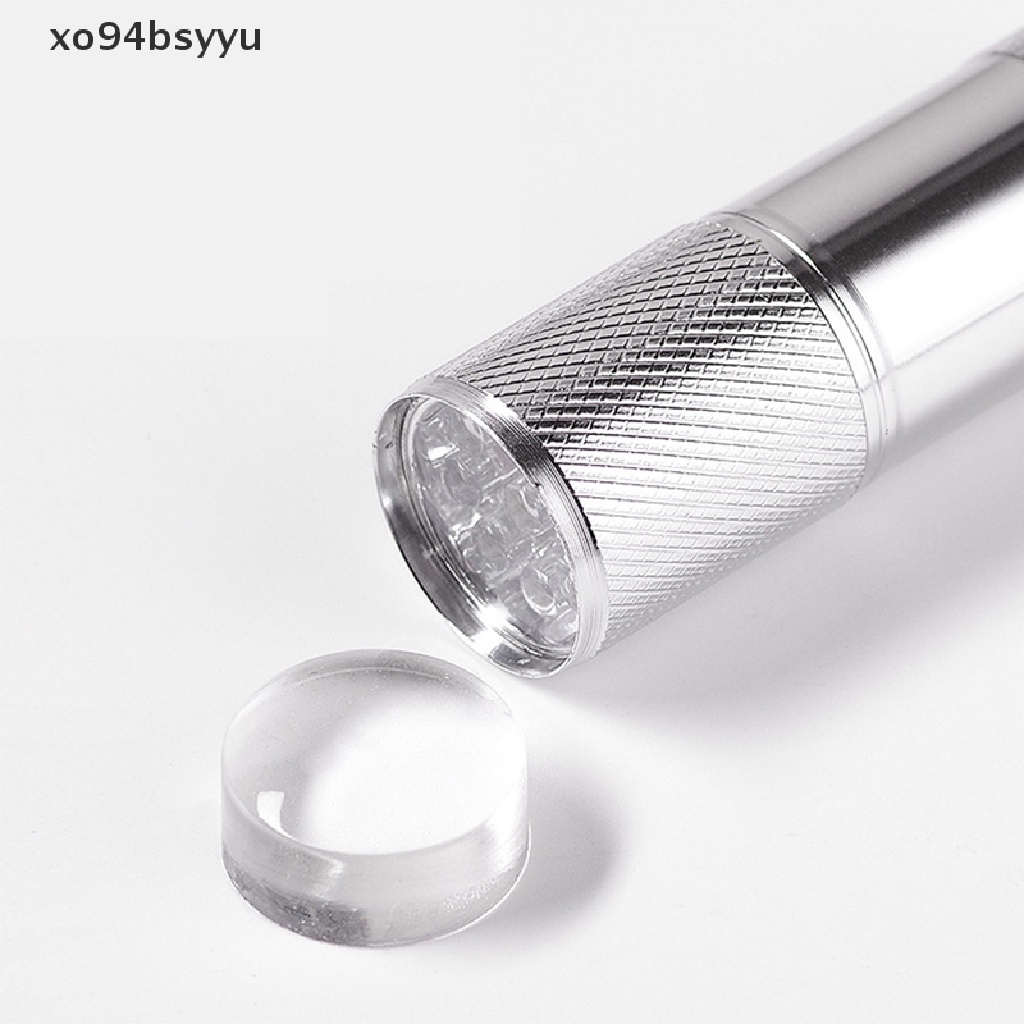 Đèn LED UV Mini Xo94Bsyu Cầm Tay Bằng Silicone