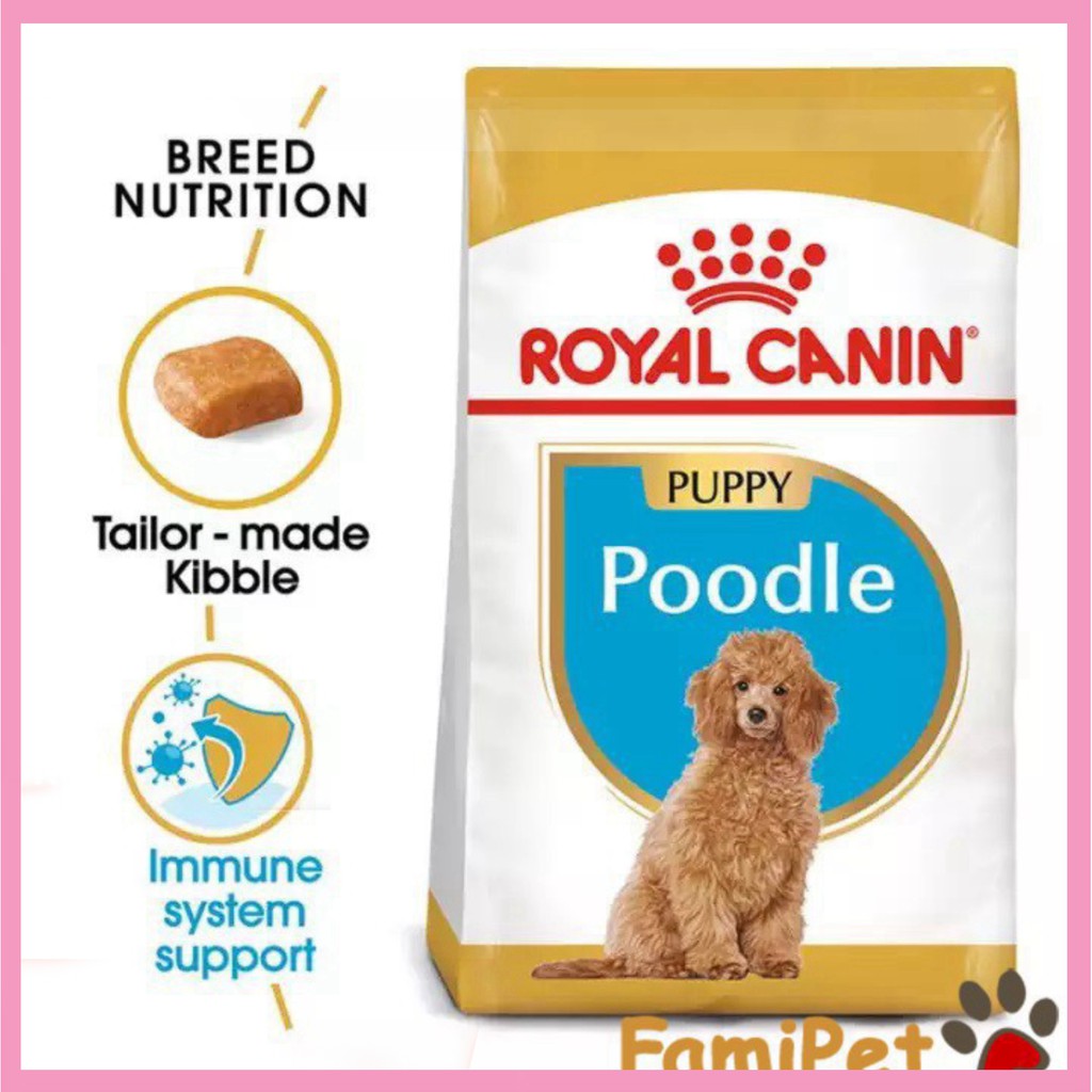 Hạt Thức Ăn Khô Royal Canin Cho Chó Poodle Con 1,5kg – Royal Canin Poodle Puppy