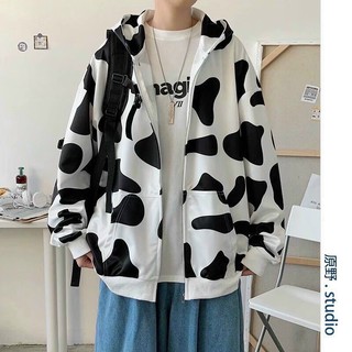  ÁO KHOÁC NỈ BÒ SỮA DÂY KÉO