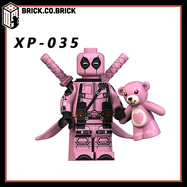 Xếp Hình Minifigures Venom Batman Deadpool Đồ Chơi Lắp Ráp Super Hero Non Lego Siêu Anh Hùng KT1004