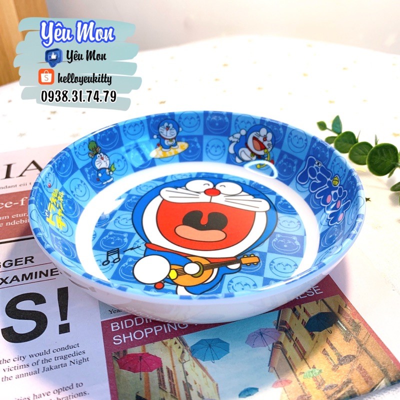 Dĩa nhựa Doremon Doraemon