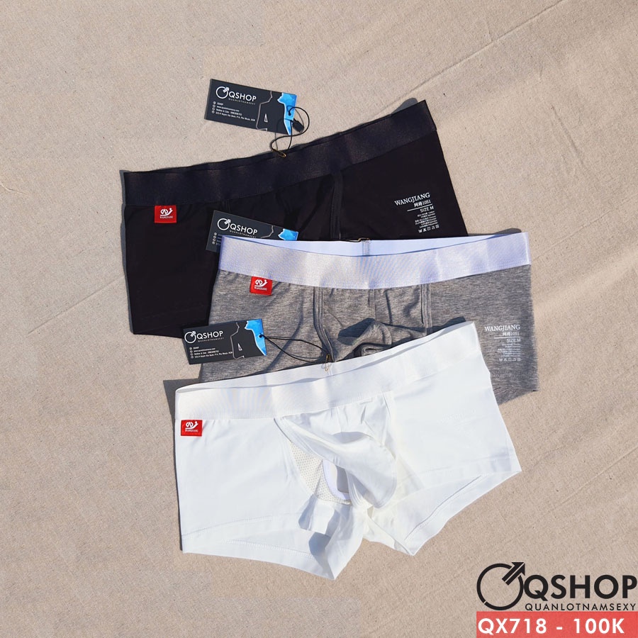 Quần lót boxer nam thun cotton QSHOP QX718