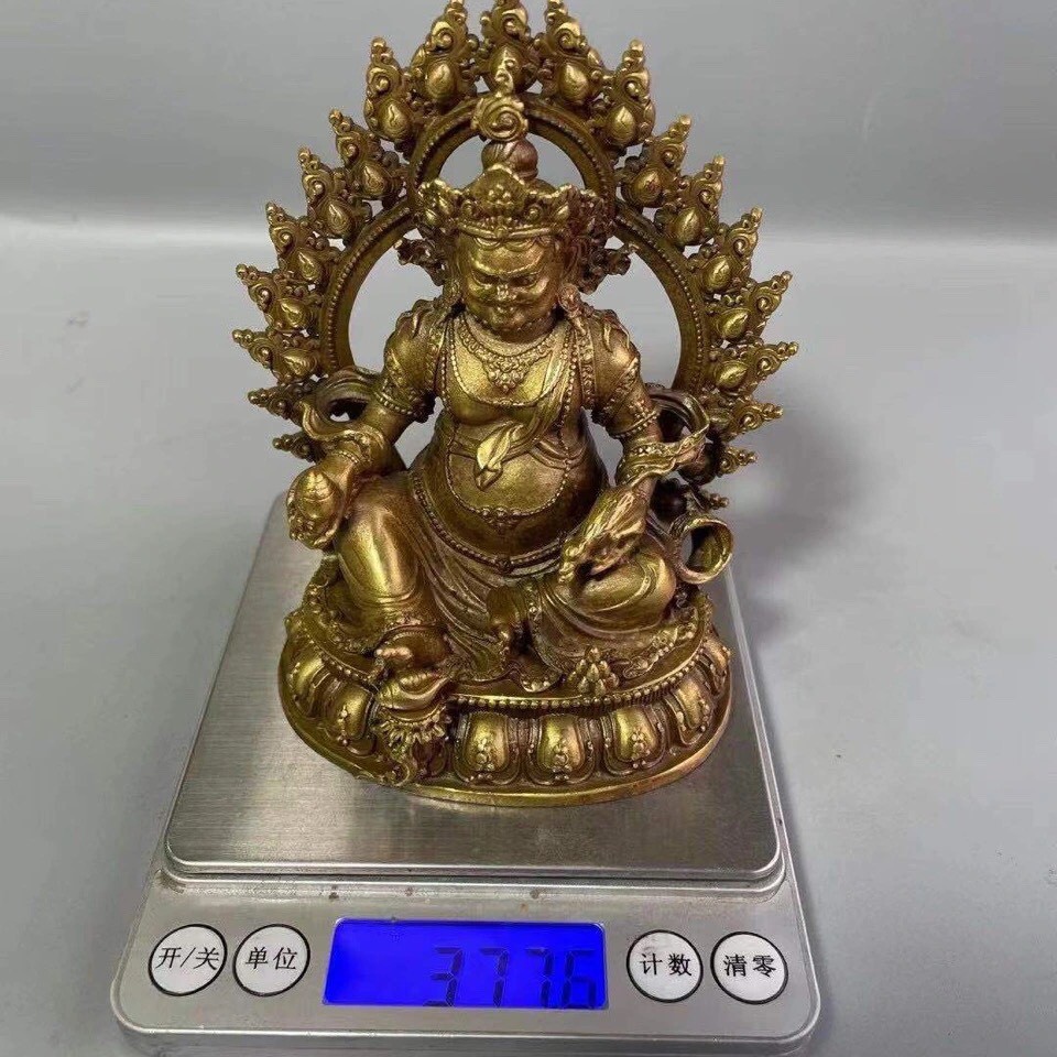 Tôn tượng Zdambala 11cm - Pháp khí Mật tông - Phật giáo Tây Tạng