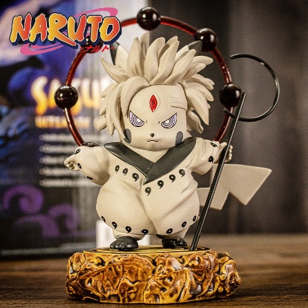 Mô hình chibi Pikachu Cosplay nhân vật Naruto - pokemon