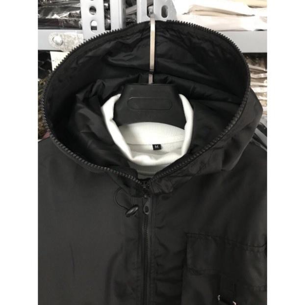 Áo Dù Túi Hộp TRÙM MẶT Unisex
