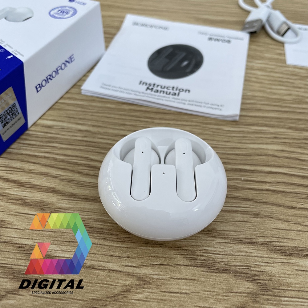 Tai Nghe Bluetooth Borofone BW08 Chính Hãng Cảm Ứng Chạm